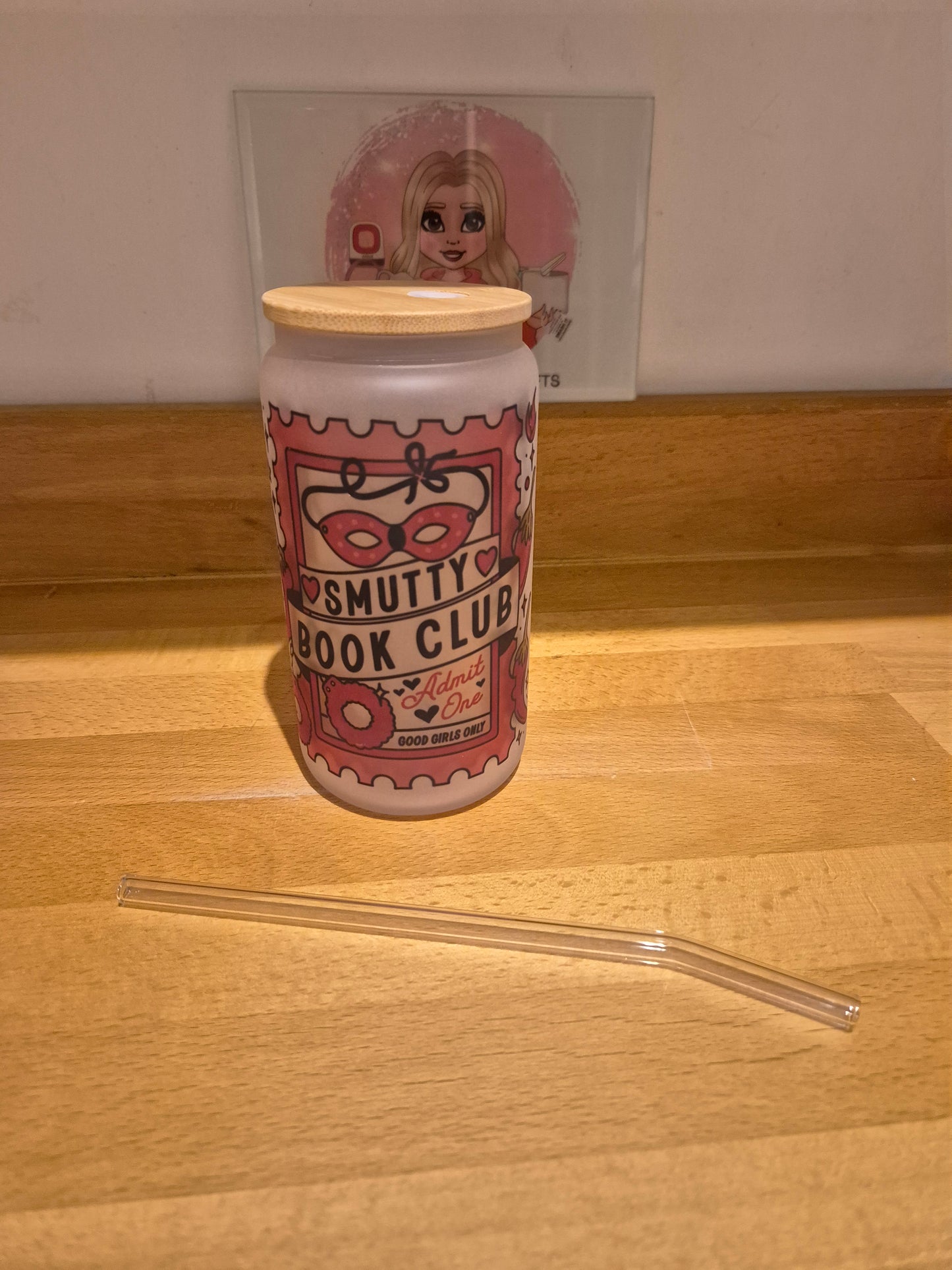 Smutty Book Club Libbey Can